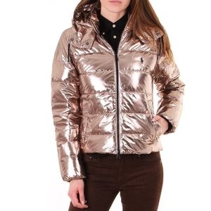 Polo Ralph Lauren Quilt Metallic 750 Down Jacket